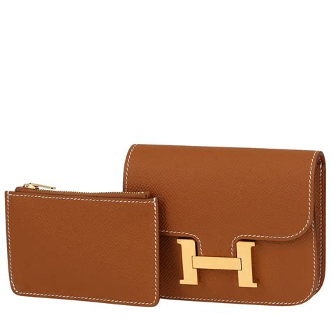 porte monnaie hermes constance|Hermes constance accessories.